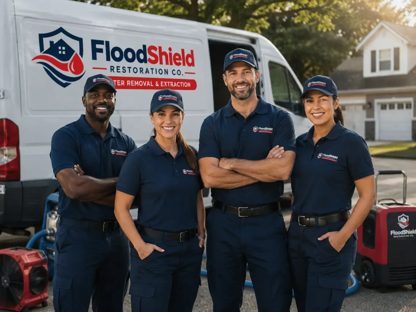 Flood Damage Restoration company in Cement City, MI