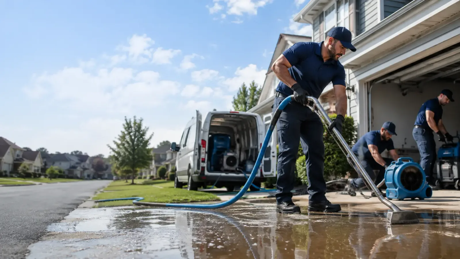Flood Damage Restoration in Cement City, MI